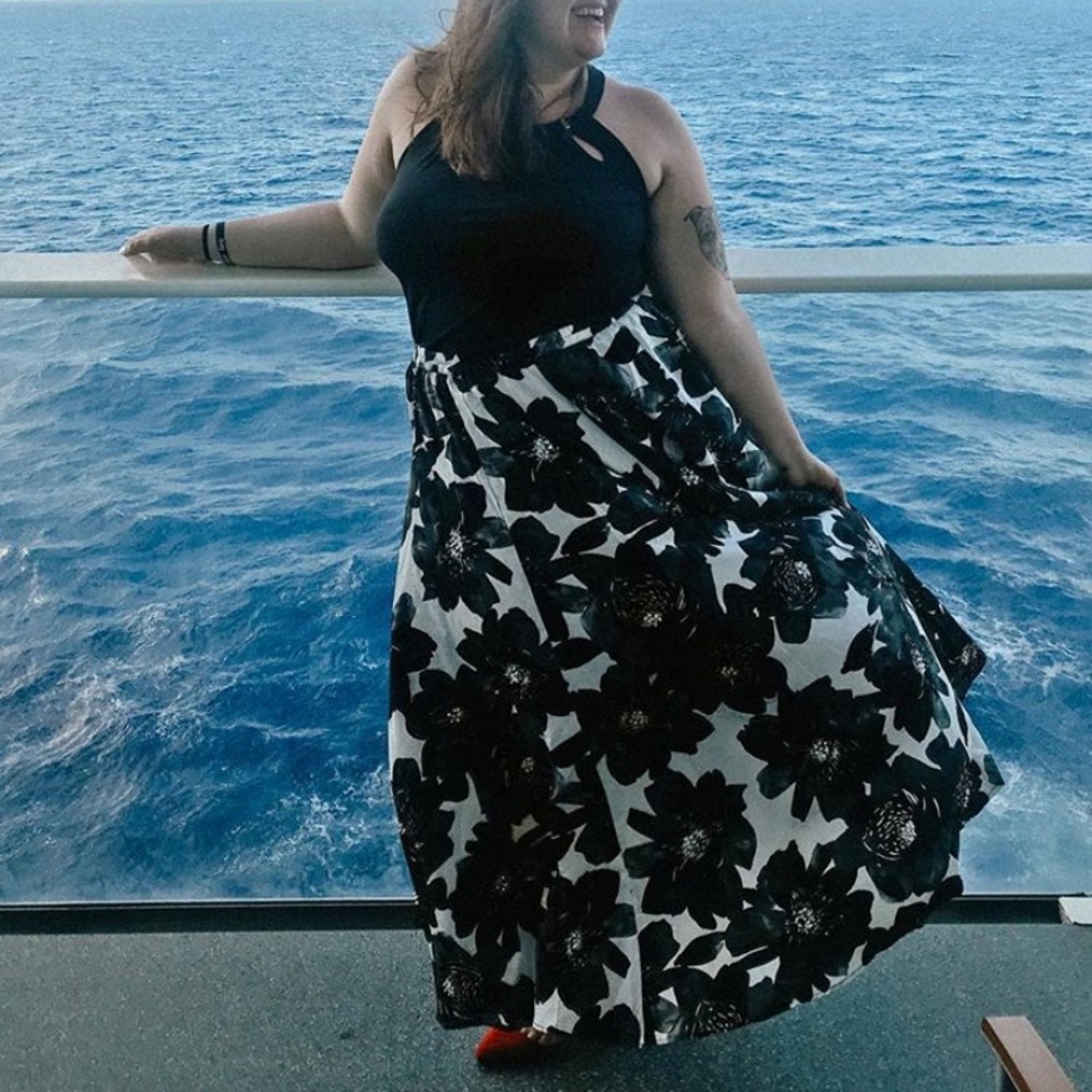 Black & White Skirt